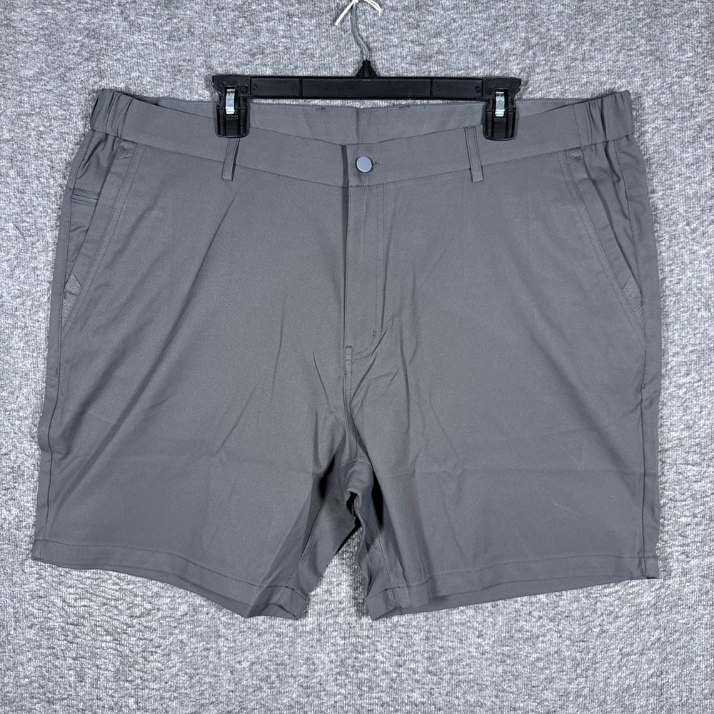 Jack Archer Jetsetter Shorts Mens 40 Charcoal Grey‎ 7" Inseam Tech Performance